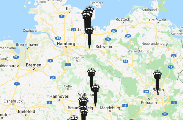 Interaktive Karte der Grenze zur DDR